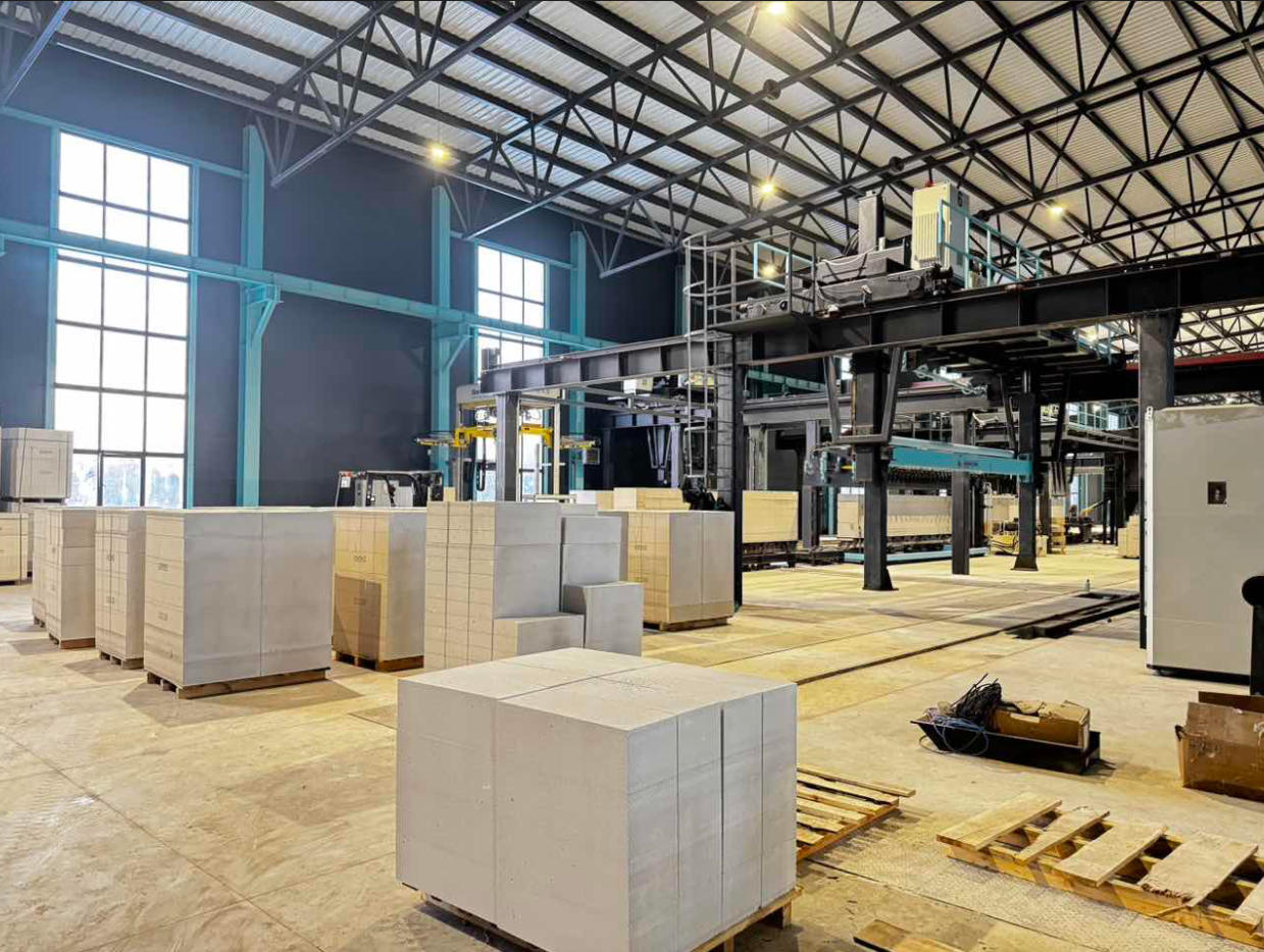 построит завод по производству автоклавного газобетона в Тюмени мощностью 300 000 м³ в год
